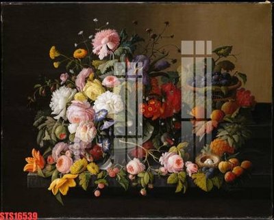 File in trần Tranh sơn dầu phương tây tổng hợp STS16539 (bản gốc) phong cảnh