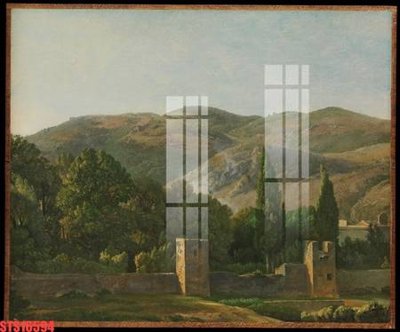 Download file Tranh sơn dầu phương tây tổng hợp STS16594 (gốc) in mica đèn LED