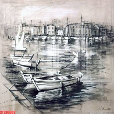 Download file Tranh sơn dầu phương tây tổng hợp STS16602 (gốc) cho xưởng in