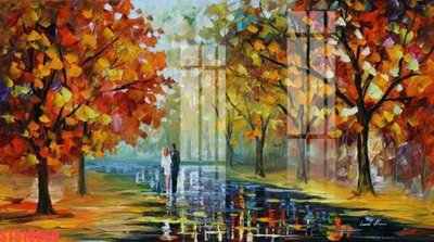 File tranh Tranh sơn dầu phương tây tổng hợp STS16669 (gốc) chủ đề thiên nhiên