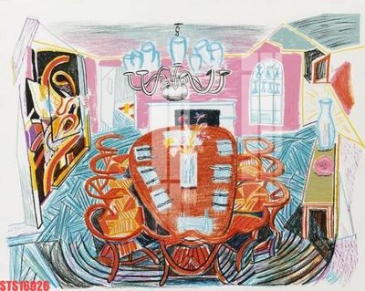 File in lụa Tranh sơn dầu phương tây tổng hợp STS16926 (phong cảnh) Tranh sơn dầu phương tây tổng hợp STS16926