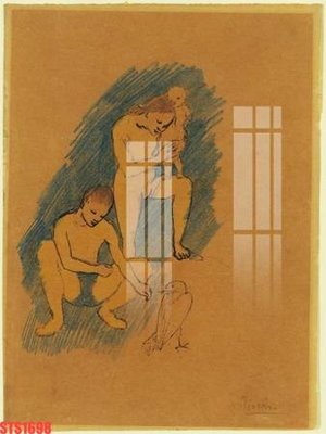 File gốc Tranh sơn dầu phương tây tổng hợp STS1698 (phong cách) châu Âu