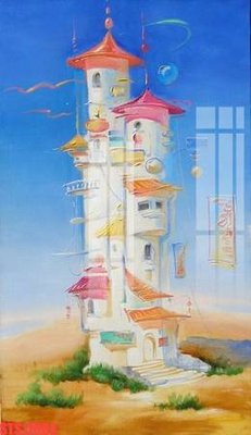 File tranh Tranh sơn dầu phương tây tổng hợp STS17003 (ảnh gốc) in trần nhà