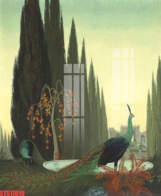 File ảnh Tranh sơn dầu phương tây tổng hợp STS17010 (gốc) in standee