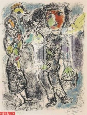 File tranh Tranh sơn dầu phương tây tổng hợp STS17063 (gốc) chủ đề động vật