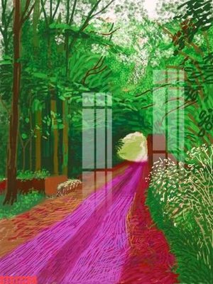 File in mica Tranh sơn dầu phương tây tổng hợp STS17268 (bản gốc) sắc sảo