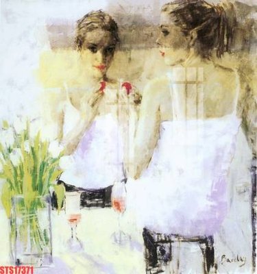 File gốc Tranh sơn dầu phương tây tổng hợp STS17371 (in mica) cắt laser