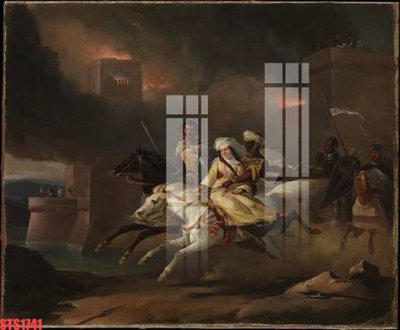 Tải file Tranh sơn dầu phương tây tổng hợp STS1741 (gốc) làm file in ấn