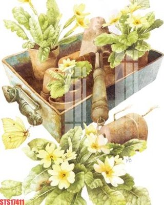 File gốc Tranh sơn dầu phương tây tổng hợp STS17411 (in lụa) tranh mã đáo