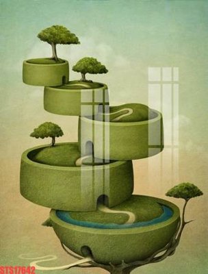 File PSD Tranh sơn dầu phương tây tổng hợp STS17642 (bản gốc) cho nhà in