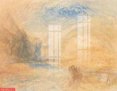 File in trần Tranh sơn dầu phương tây tổng hợp STS17896 (bản gốc) phong cảnh