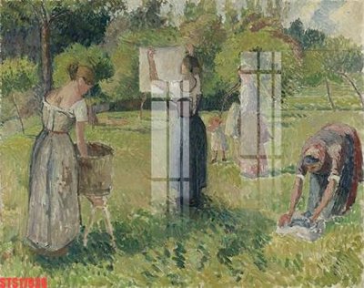 File gốc Tranh sơn dầu phương tây tổng hợp STS17926 (in lụa) trang trí tường