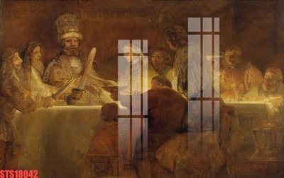 Tải file Tranh sơn dầu phương tây tổng hợp STS18042 (ảnh gốc) in tráng gương