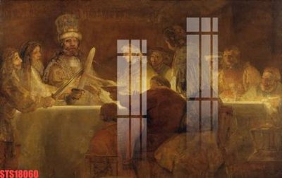 Hình ảnh file gốc in lụa Tranh sơn dầu phương tây tổng hợp STS18060