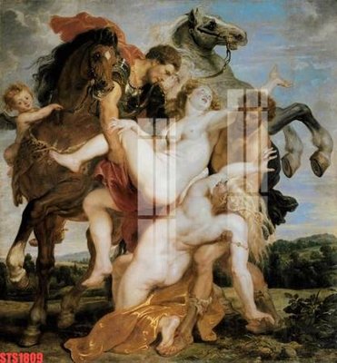 Download file Tranh sơn dầu phương tây tổng hợp STS1809 (gốc) in mica cao cấp