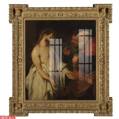 File tranh Tranh sơn dầu phương tây tổng hợp STS18106 (ảnh gốc) in trần nhà