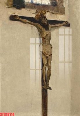 File gốc Tranh sơn dầu phương tây tổng hợp STS18114 (in lụa) chi tiết cao