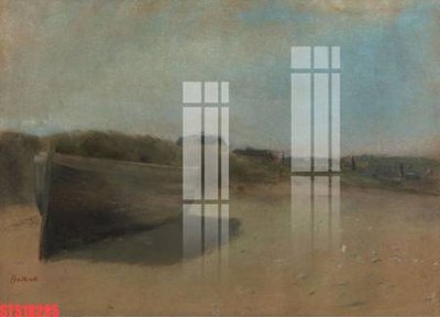 Download file gốc Tranh sơn dầu phương tây tổng hợp STS18295 (in lụa) tranh 3D