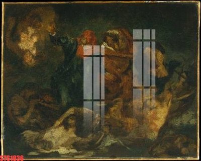 File tranh Tranh sơn dầu phương tây tổng hợp STS1836 (bản gốc) treo tường