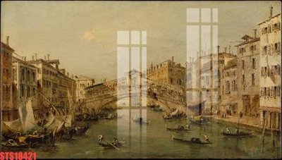 File in mica Tranh sơn dầu phương tây tổng hợp STS18421 (bản gốc) sắc sảo