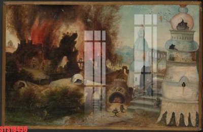 File ảnh Tranh sơn dầu phương tây tổng hợp STS18456 (gốc) cho trang trí nội thất