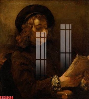 File ảnh Tranh sơn dầu phương tây tổng hợp STS18466 (gốc) in poster