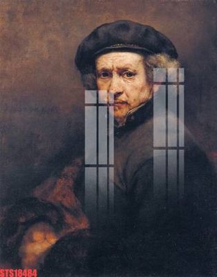 File in trần Tranh sơn dầu phương tây tổng hợp STS18484 (bản gốc) bầu trời