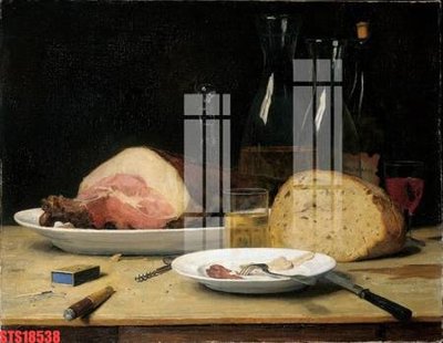 File gốc Tranh sơn dầu phương tây tổng hợp STS18538 (AI/EPS) cho in ấn