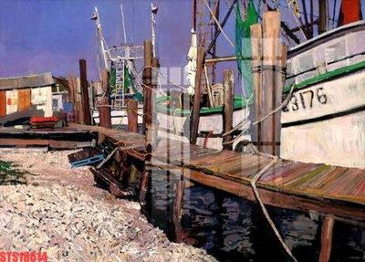 File tranh Tranh sơn dầu phương tây tổng hợp STS18614 (gốc) chủ đề thiên nhiên