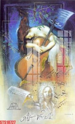 File in mica Tranh sơn dầu phương tây tổng hợp STS18727 (bản gốc) siêu trong