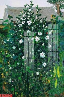 File gốc in ấn Tranh sơn dầu phương tây tổng hợp STS18740 chuẩn màu CMYK