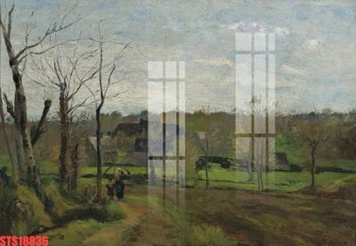 File gốc Tranh sơn dầu phương tây tổng hợp STS18836 cho in ấn và thiết kế