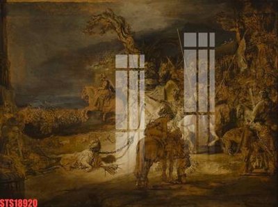 File tranh Tranh sơn dầu phương tây tổng hợp STS18920 (ảnh gốc) cho in ấn kỹ thuật số