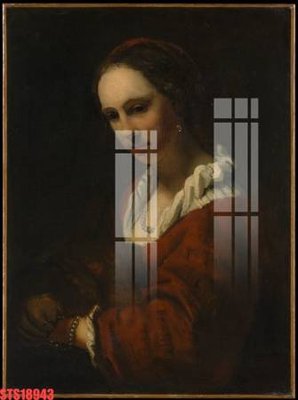 File tranh Tranh sơn dầu phương tây tổng hợp STS18943 (gốc) in film