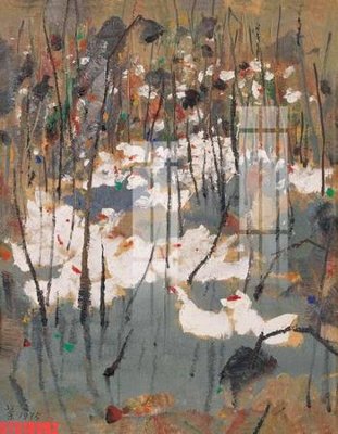 Download file gốc Tranh sơn dầu phương tây tổng hợp STS18982 (in lụa) tranh 3D