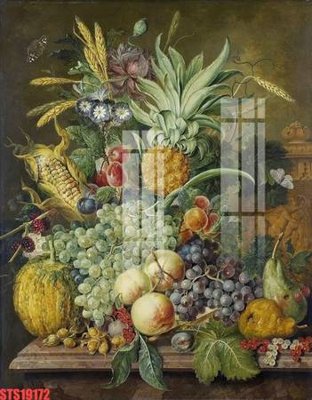 File PSD Tranh sơn dầu phương tây tổng hợp STS19172 (chất lượng in ấn)