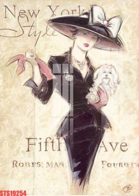 File tranh Tranh sơn dầu phương tây tổng hợp STS19254 (file gốc) chủ đề phong thủy