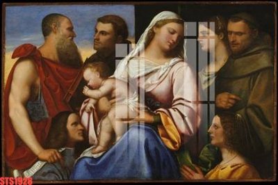 Download file ảnh gốc Tranh sơn dầu phương tây tổng hợp STS1928 để in ấn