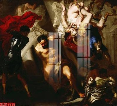 File gốc Tranh sơn dầu phương tây tổng hợp STS19297 (trang trí) phòng làm việc