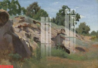 File in mica Tranh sơn dầu phương tây tổng hợp STS19328 (bản gốc) sắc sảo