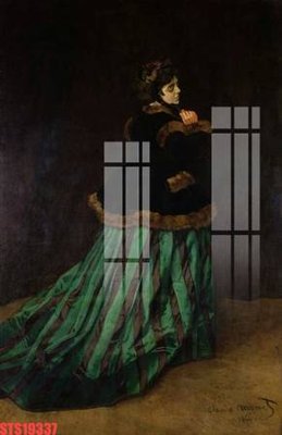 Download file Tranh sơn dầu phương tây tổng hợp STS19337 (gốc) in mica ốp bếp