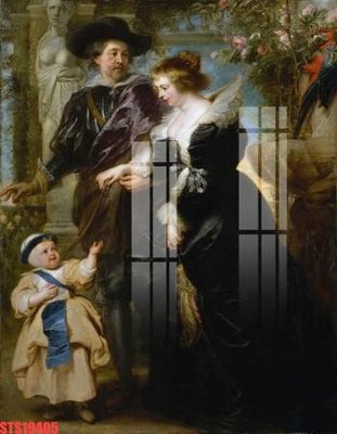 File in mica Tranh sơn dầu phương tây tổng hợp STS19405 (bản gốc) siêu trong