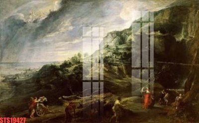 Mua file gốc Tranh sơn dầu phương tây tổng hợp STS19427 (PSD) tại Filetranh.com