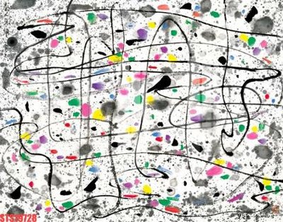 File gốc Tranh sơn dầu phương tây tổng hợp STS19728 (trang trí) cho phòng khách