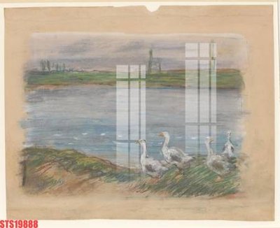 File ảnh Tranh sơn dầu phương tây tổng hợp STS19888 (gốc) in poster