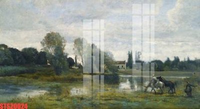 File in ấn Tranh sơn dầu phương tây tổng hợp STS20024 (bản gốc) sắc nét