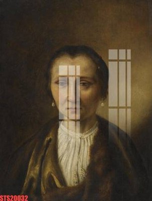 File tranh Tranh sơn dầu phương tây tổng hợp STS20032 (gốc) chủ đề con người