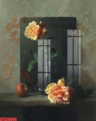 File in ấn Tranh sơn dầu phương tây tổng hợp STS20044 (bản gốc) sắc nét