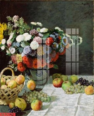 File tranh Tranh sơn dầu phương tây tổng hợp STS20218 (file gốc) chủ đề phong thủy