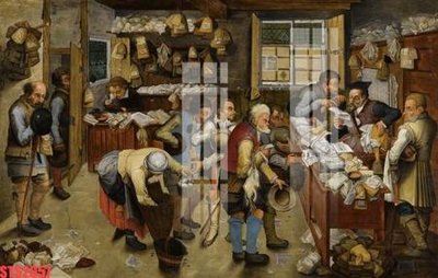 File tranh in trần 3D Tranh sơn dầu phương tây tổng hợp STS2057 (ảnh gốc)